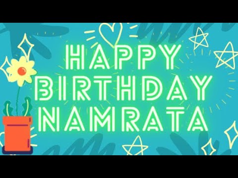Happy Birthday Namrata