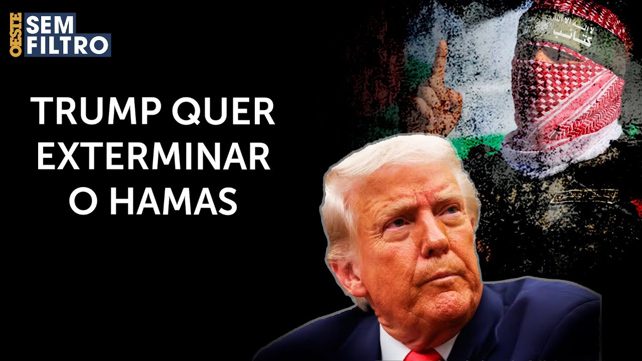 Trump decreta ultimato ao Hamas: 'Libertem os reféns ou acabou para vocês'
