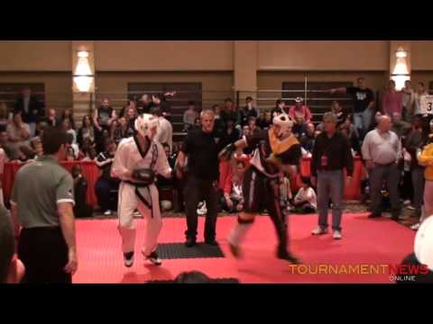 National Karate vs Team Full Circle Black Round 3 Men's Team Fighting at Diamond Nationals 2011