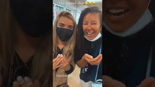 Nadine Coyle loving every second of the Pound shop 🛍