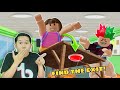 FIND THE EXIT with DORA! (ROBLOX) paunahan makalabas!!