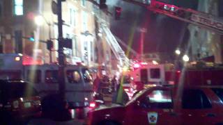 preview picture of video 'SECOND 5 ALARM FIRE BALTIMORE MD 12-7-10'