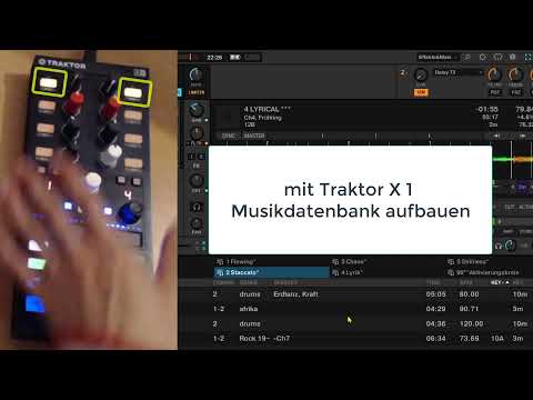 Mit Traktor X1 Musik Datenbank aufbauen