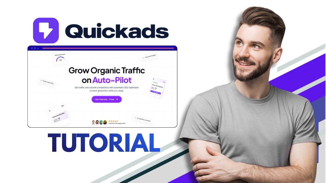 Quickads.AI Tutorial for Beginners (Step By Step)
