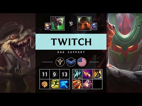 Twitch Support vs Nautilus - NA Diamond Patch 25.21