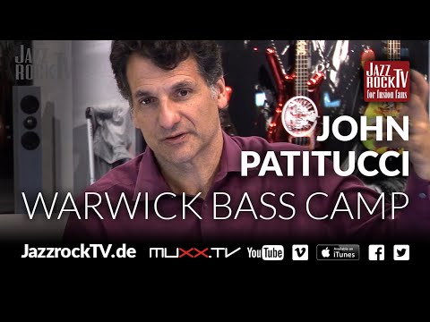JazzrockTV #74 Warwick Bass Camp 2013 (Schmid, Hattler, Patitucci, Wooten)