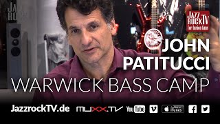 JazzrockTV #74 Warwick Bass Camp 2013 (Schmid, Hattler, Patitucci, Wooten)