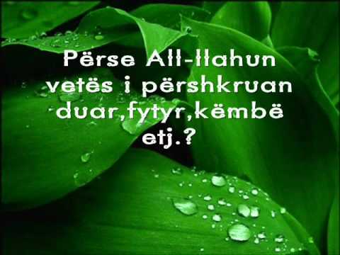 Përse Allahu vetës i përshkuran duar,fytyr,këmbë? - Muhammed Abdullahi