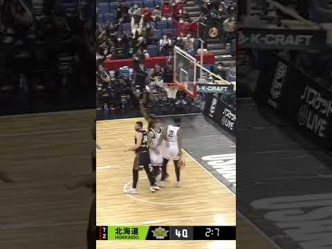 【バスケ】最後まで何が起こるか分からない！！残り2.7秒で #橋本拓哉 選手、魂の3Pシュート！#大阪エヴェッサ #bリーグ