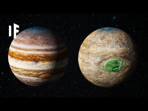 Was wäre, wenn sich Jupiter in einen Gesteinsplaneten verwandeln würde?