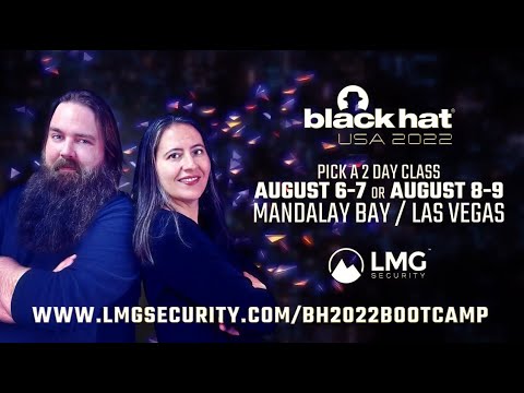 Black Hat USA 2022 Ransomware Response Boot Camp by LMG Security