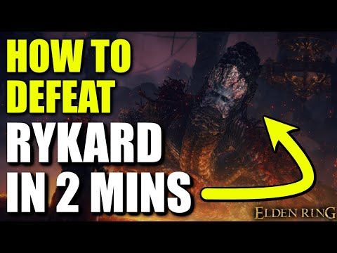 How to Defeat Rykard in 2 Minutes! (Elden Ring Boss Guide)