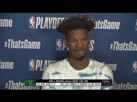 Jimmy Butler Cries After Getting Swept By Milwaukee Bucks NBA