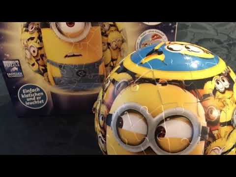 Ravensburger Minions 3D Puzzle Nachtlicht im Test