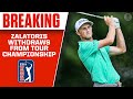 Will Zalatoris WITHDRAWS FROM PGA TOUR CHAMPIONSHIP With Back Injury | CBS Sports HQ