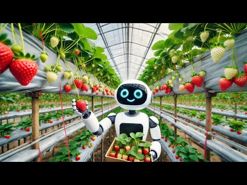 Excellent Hydroponic Strawberries Cultivation Technology – Robotic Strawberry Harvester | TAO Farm