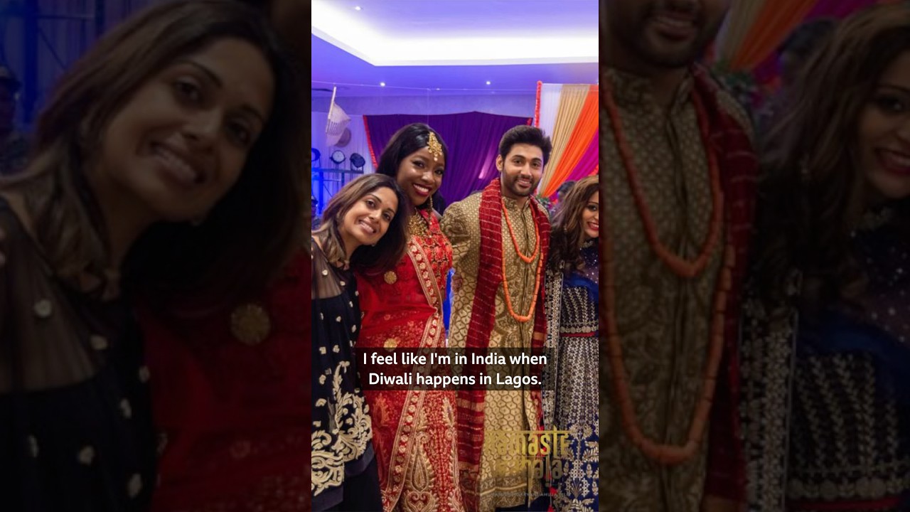 Diwali in Lagos: ‘I feel like I’m in India’ - BBC Africa