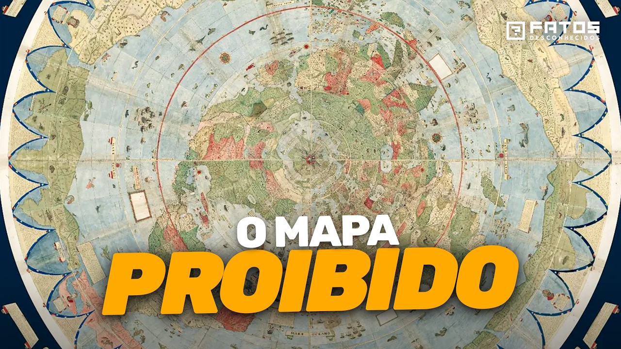 Esse é o mapa de 1587 que não deveria existir!