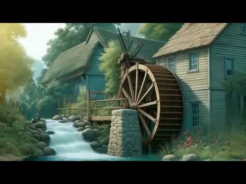 🌊Ob bistrem potočku je mlin – Otroška pesmica 🎶