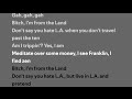 Kendrick Lamar Dodger Blue Lyrics