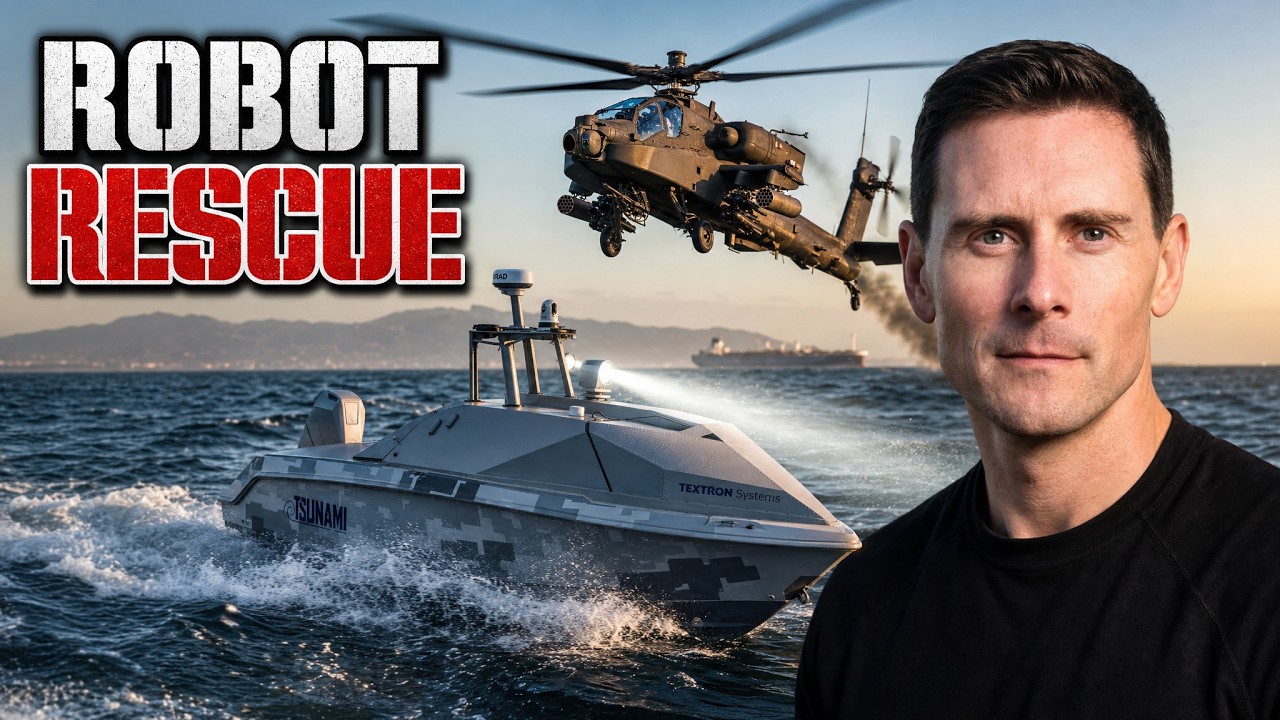 Apache Down Over Strait Of Hormuz And First Ever Robot Rescue!