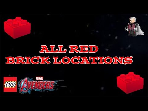 LEGO Marvel's Avengers - All 15 Red Brick Locations (The Collector Unlocked)