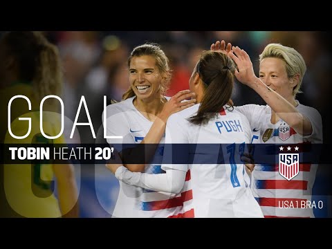 WNT vs. Brazil: Tobin Heath Goal - March 5, 2019