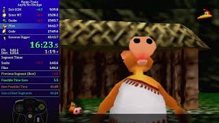 [Former WR] Banjo-Tooie Any% No Bitclips Speedrun in 42:11 (RTA)