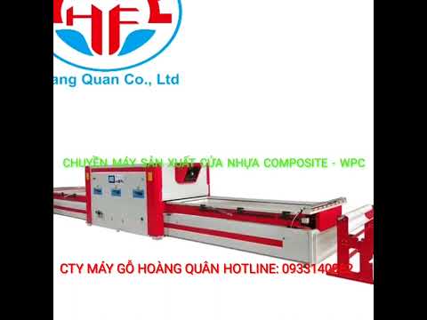 Combo máy dành cho xưởng cửa nhựa composite