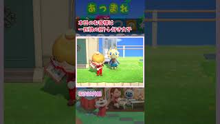 【あつ森】筋トレ大好きヴァネッサちゃん #shorts #どうぶつの森  #あつ森 #animalcrossing
