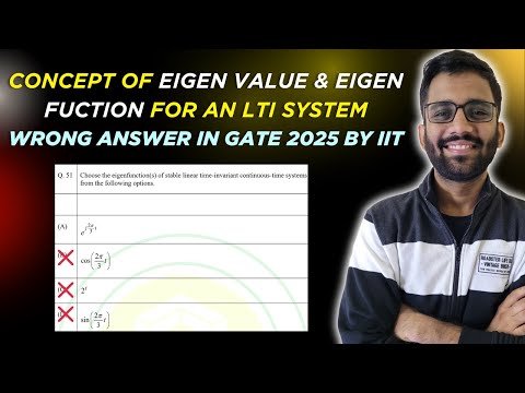 Concept of Eigen Value & Eigen Function for LTI Systems || Himanshu Agarwal || PrepFusion