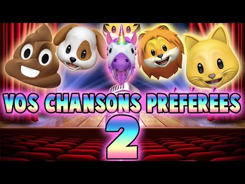 LES ANIMOJIS CHANTENT 16 CHANSONS EN 3MN