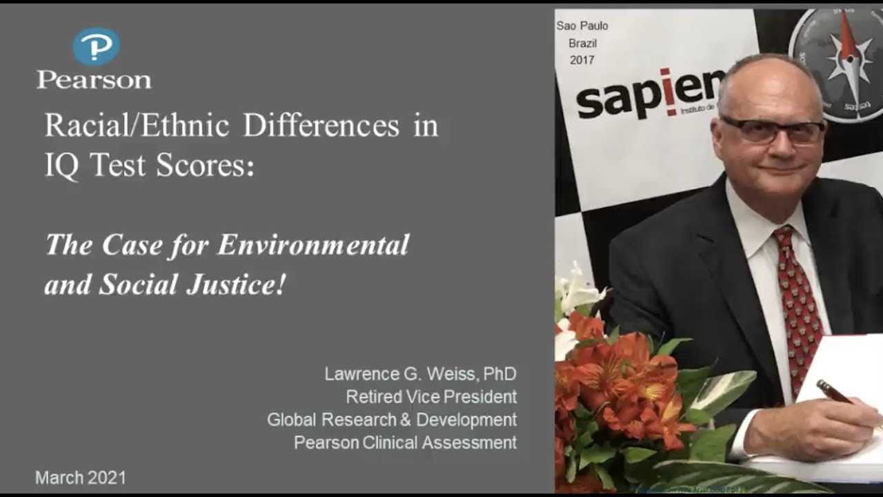 Racial/Ethnic Differences in IQ Test Scores: The Case for Environmental and Social Justice Webinar (Recording)