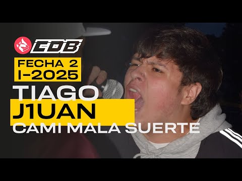 TIAGO vs J1UAN vs CAMI MALA SUERTE - Octavos de Final CDB  - FECHA 2 2025