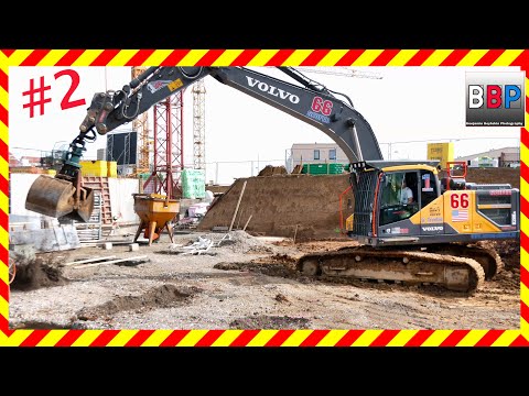 Volvo EC250E mit Greifer, Schwaikheim, Germany, 12.04.2022. #2