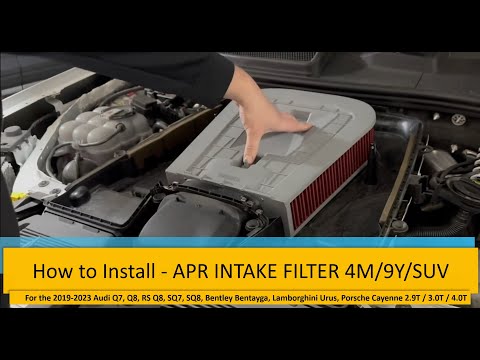 How to Install APR Intake Filter - 4M/9Y/SUV - 2.9T / 3.0T / 4.0T