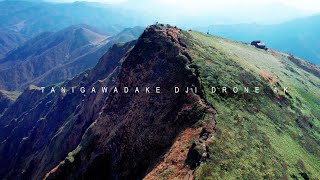 谷川岳　日本百名山の空撮動画