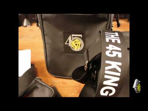 45 King Making The Beat Magma Bags with Custom Straps