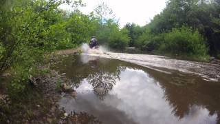 preview picture of video 'Acid Test - Riding the Nepaug Pond'