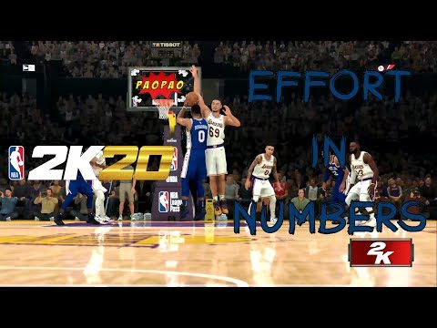 EFFORT IN NUMBERS | NBA 2K20 MyCareer Episode 69