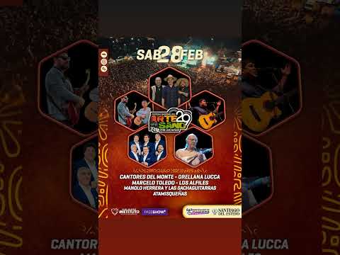 FESTIVAL NACIONAL DEL ARTESANO 2026 | SÁBADO 28 DE FEBRERO