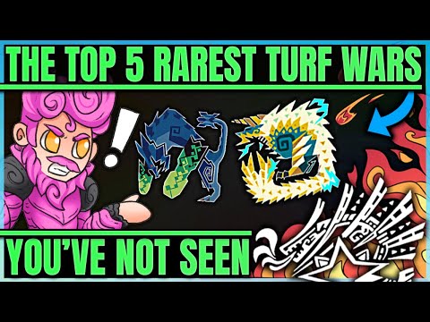 The Top 5 Rarest Turf Wars You've Never Seen in Monster Hunter World Iceborne! (Discussion/Fun) #mhw