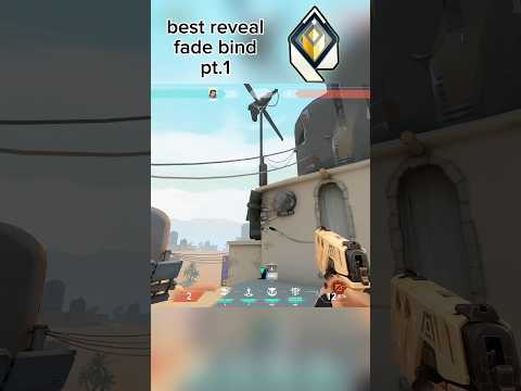 best reveal fade bind pt.1 🥇 #lineups #tips #valorant #valoranttips