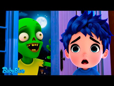 Monsters at the Door Song | Don't Open The Door | Baby Blue Kids Songs & Nursery Rhymes