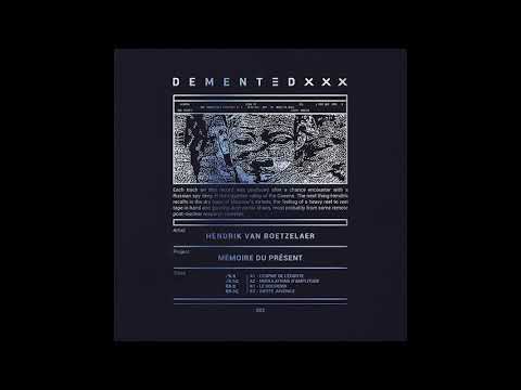 Hendrik van Boetzelaer - Le Souvenir [DM3DXXX002]