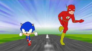 Sonic VS the Flash