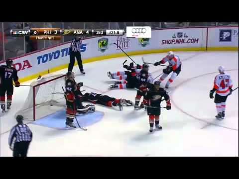 Simmonds ties game with 1.8 seconds left