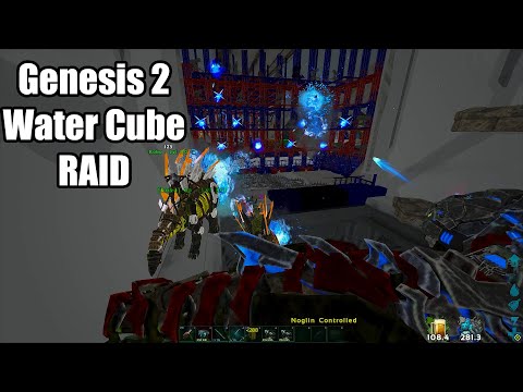Wiping Genesis 2 Water Cube | Ark Raids #64 (Unofficial PvP)