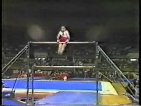 huang qun 1981 american cup uneven bars