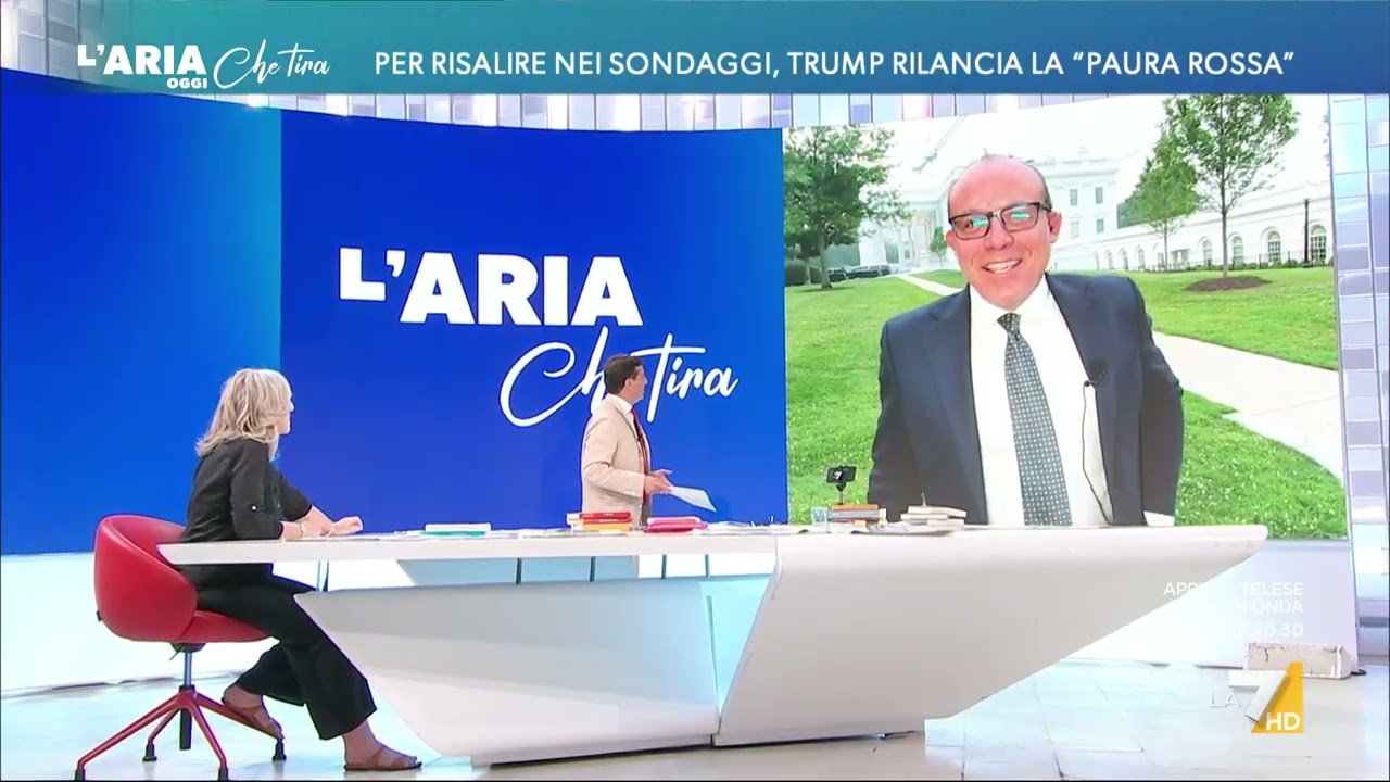 Compatangelo si collega in corsa con Parenzo: "I calzoni li hai?"